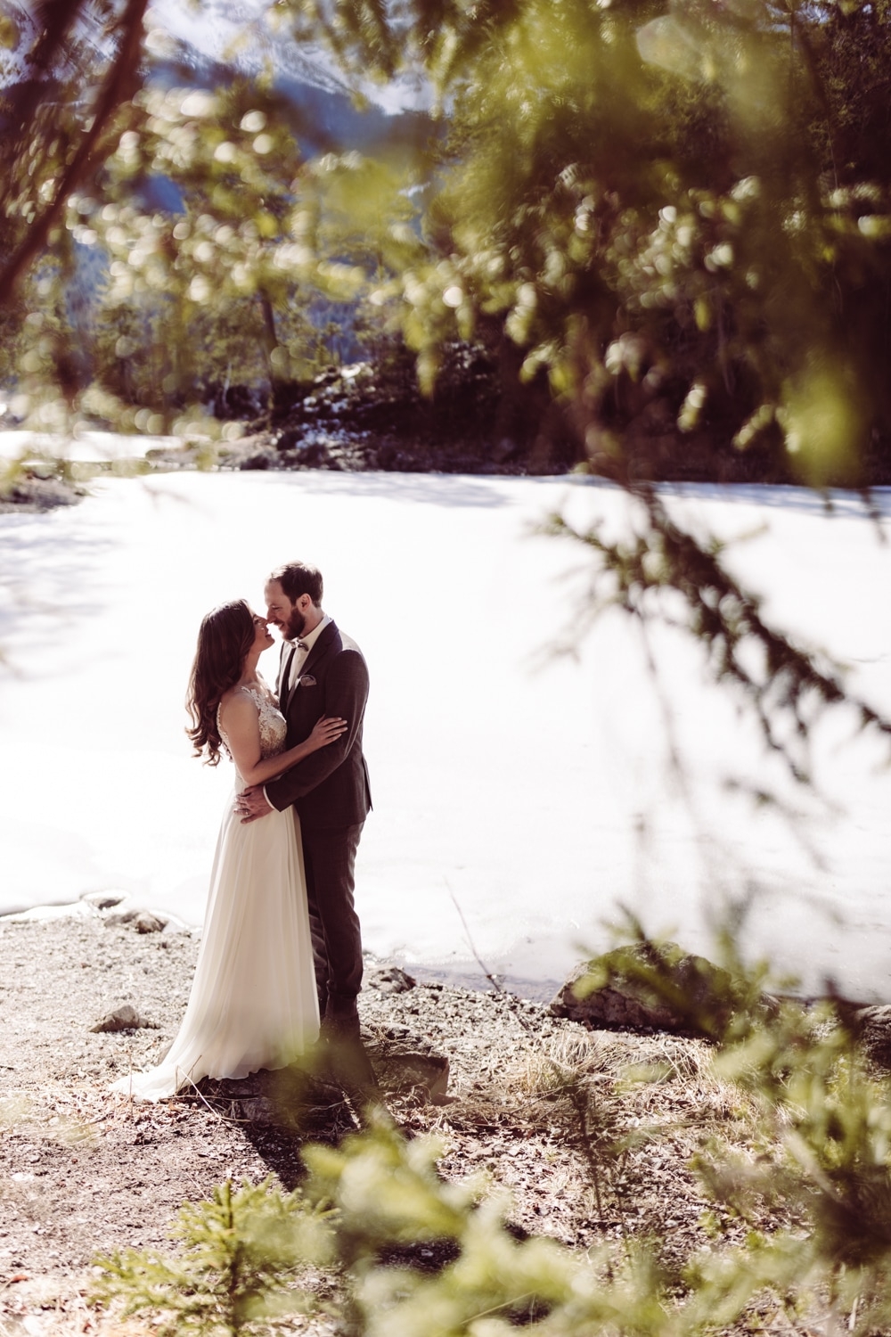 Elopement_Eibsee_Zugspitze_Hochzeitsfotografin_Garmisch_2
