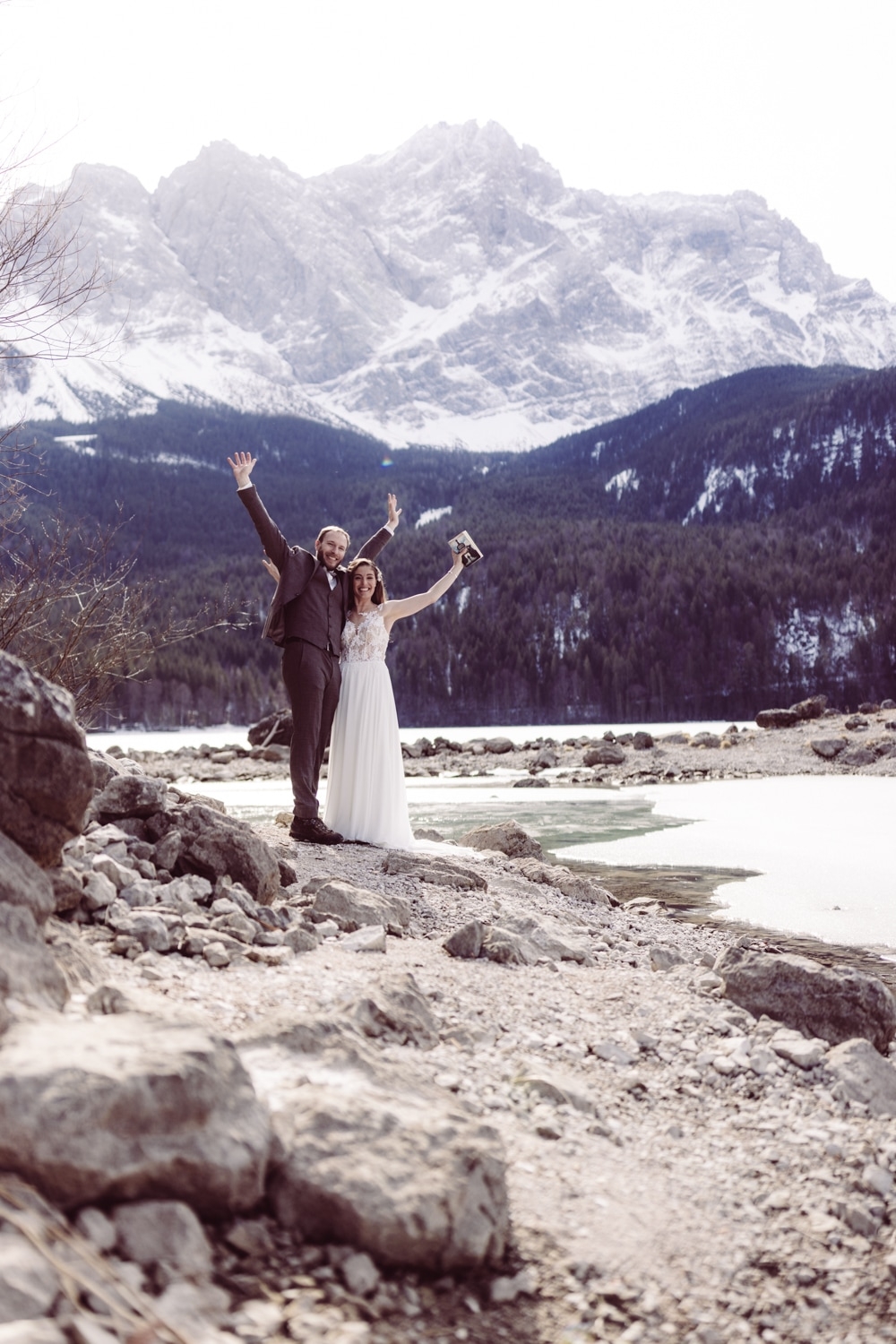 Elopement_Eibsee_Zugspitze_Hochzeitsfotografin_Garmisch_38