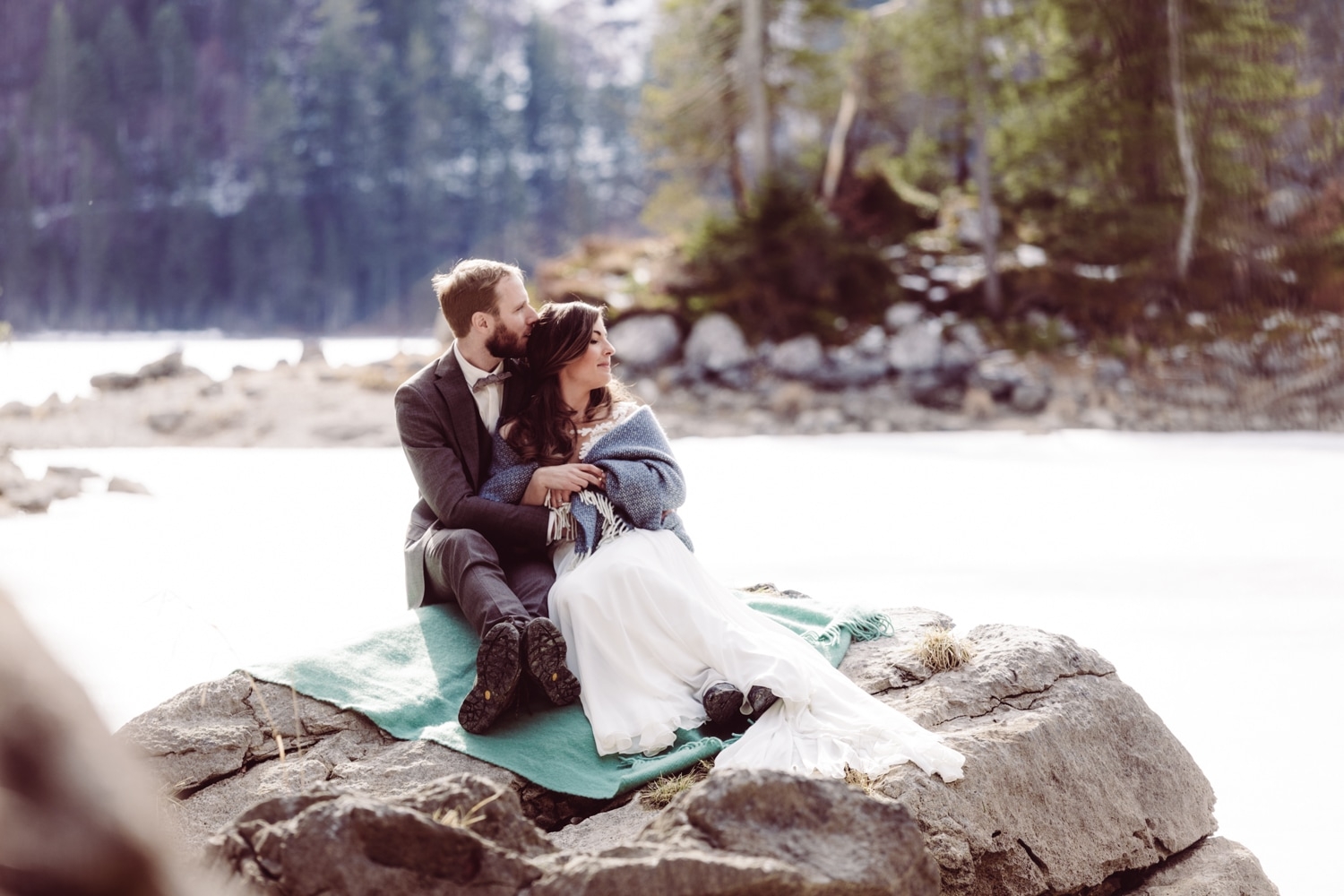 Elopement_Eibsee_Zugspitze_Hochzeitsfotografin_Garmisch_50