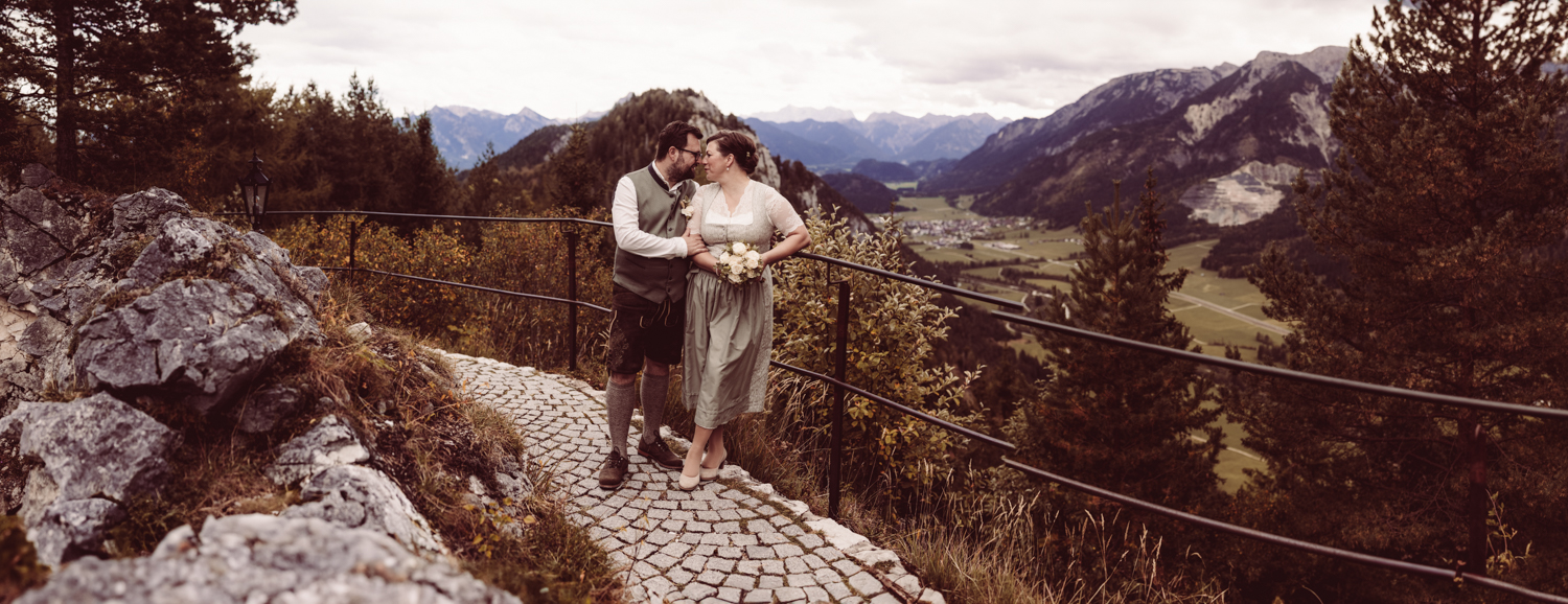 Hochzeitsfotografin Berghochzeit Allgäu