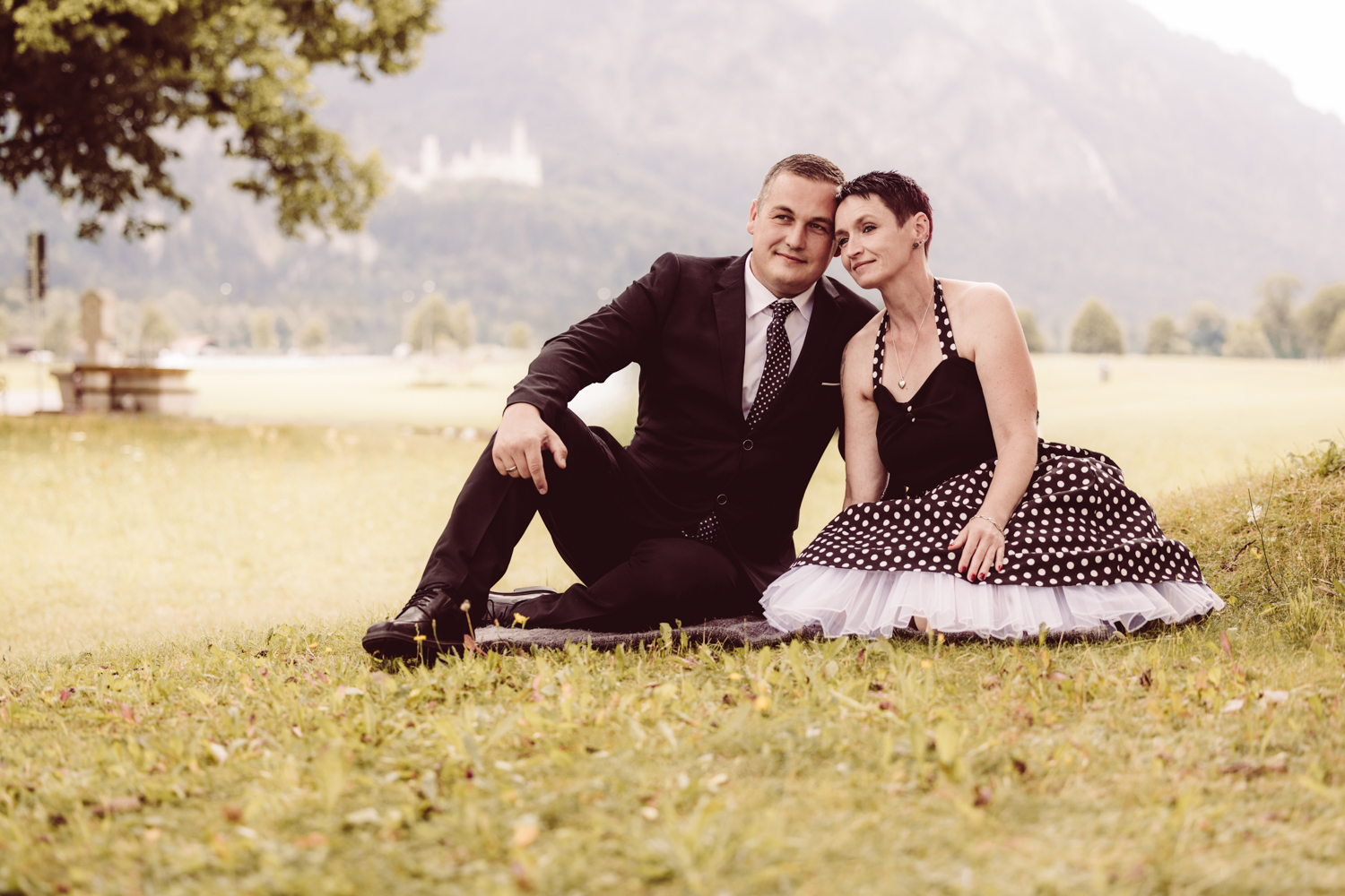 Heiraten zu zweit in F&uuml;ssen: Alternative Hochzeit zu zweit, mit Kind