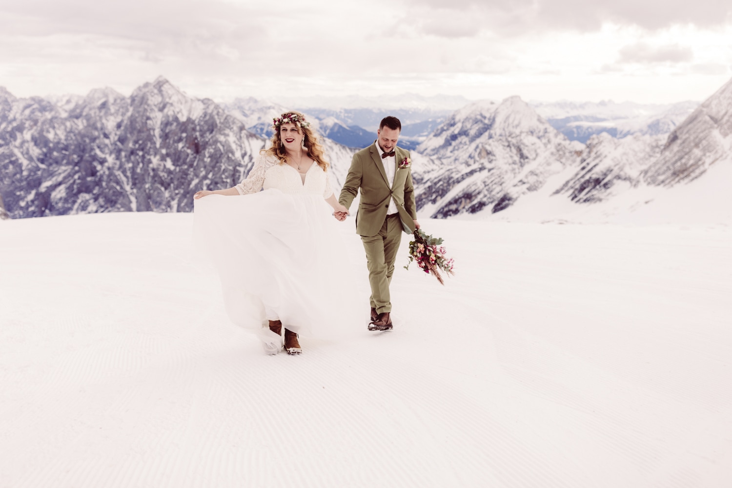 Berghochzeit Zugspitze Elopement Fotografin 23