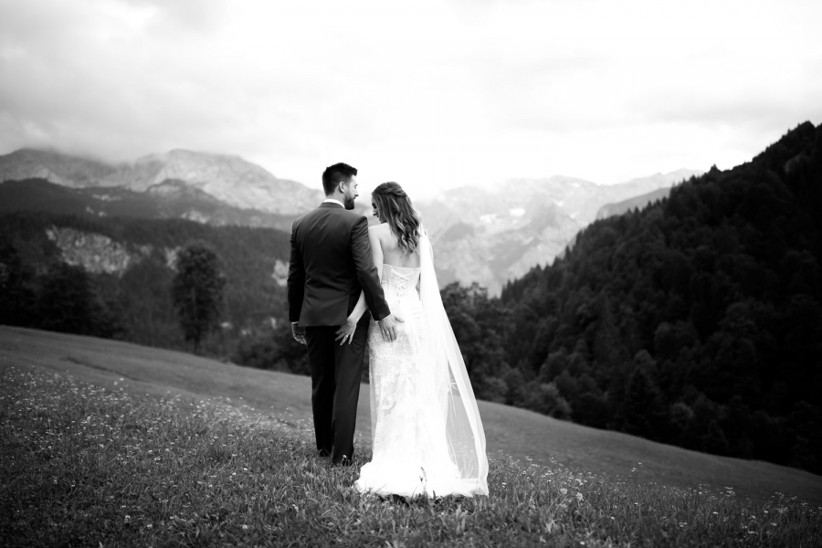 Bayrisch-Kanadische Hochzeit in Garmisch Partenkirchen