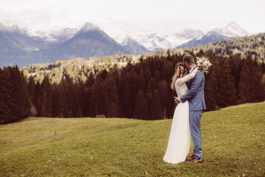 Hochzeitsfotografin Oberstdorf, Alpe Dornach